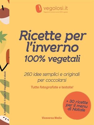 cover image of Ricette per l'inverno 100% vegetali